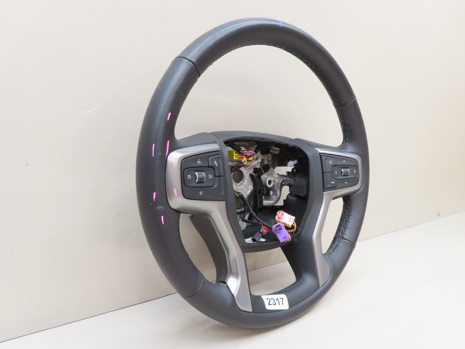 2019-2023 CHEVROLET/GMC SILVERADO TAHOE YUKON SIERRA STEERING WHEEL OEM 86813336