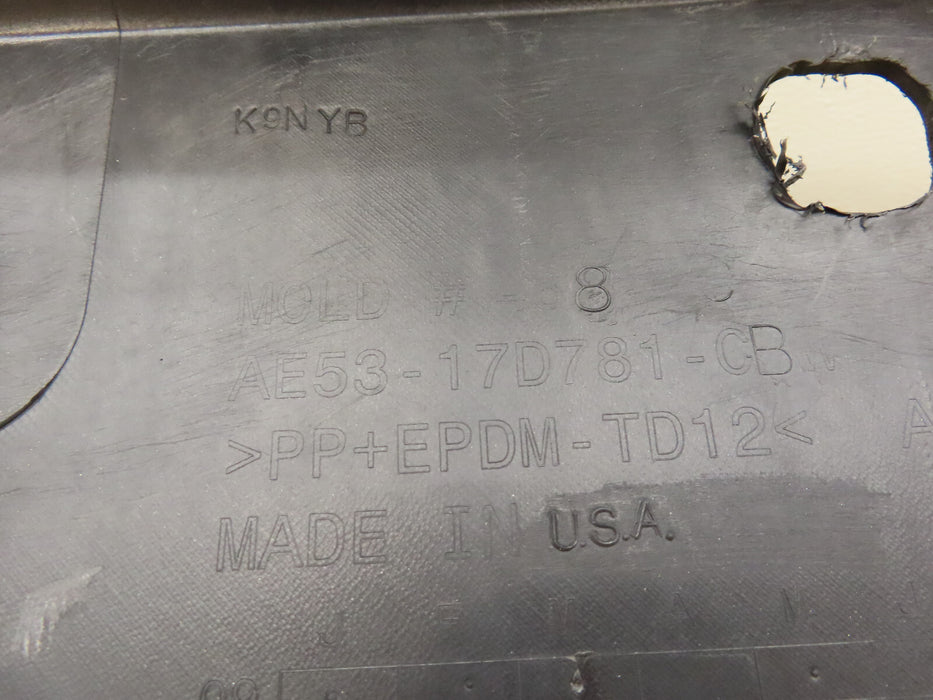 2010 2011 2012 FORD FUSION REAR BUMPER COVER OEM
