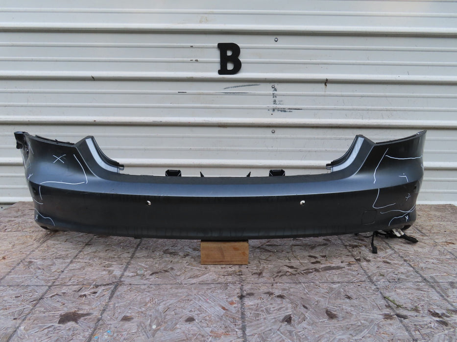 2012-2014 AUDI A7 QUATTRO REAR BUMPER COVER PANEL W/ HARNESS OEM 4G8807511AC