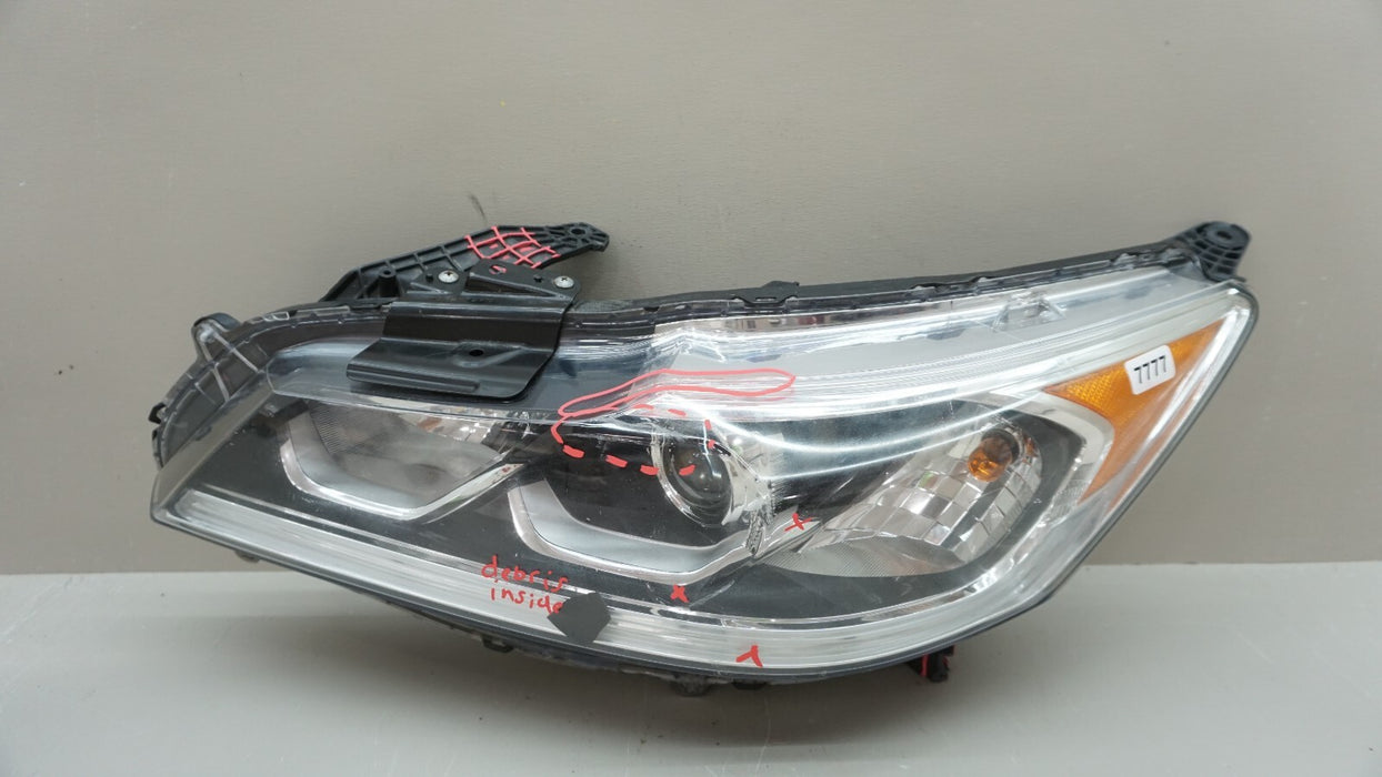 2016-2017 HONDA ACCORD FRONT LH LEFT DRIVER SIDE HEADLIGHT HALOGEN OEM