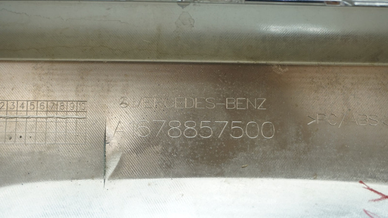 2020-2023 MERCEDES-BENZ GLE-CLASS REAR BUMPER CENTER TRIM 1678857500 OEM