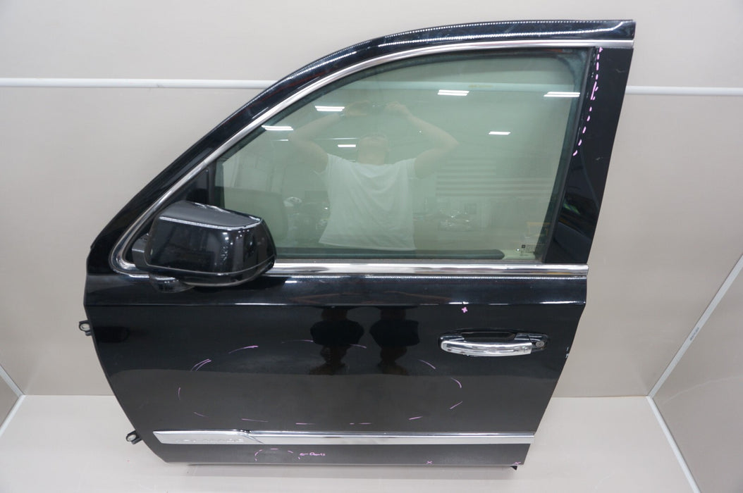 2015-2020 CADILLAC ESCALADE FRONT LEFT DRIVERS SIDE DOOR PANEL W/ INNER TRIM OEM