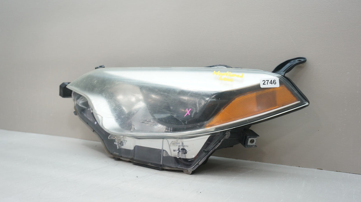 2014-2016 TOYOTA COROLLA FRONT LEFT DRIVER SIDE HALOGEN HEADLIGHT OEM