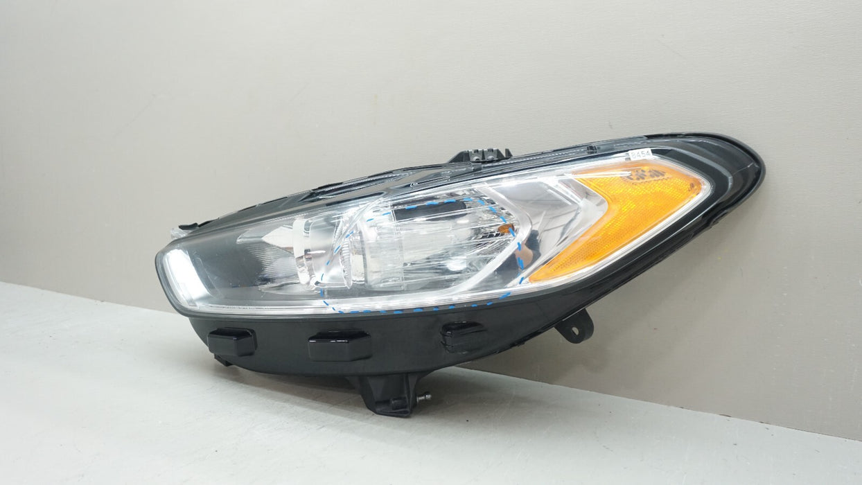 2013-2016 FORD FUSION FRONT LEFT SIDE HALOGEN HEADLIGHT OEM DS73-13W030-CD