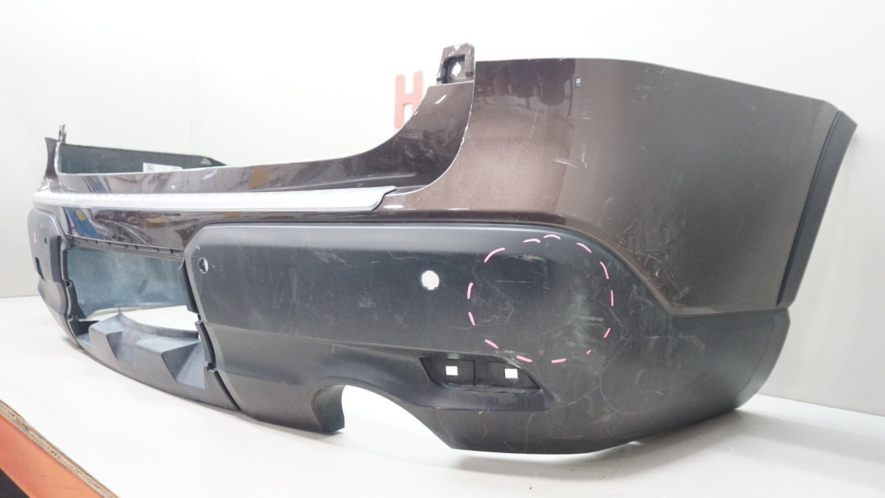 2019-2023 SUBARU ASCENT REAR BUMPER COVER PANEL W/ SENSOR HOLES OEM 57704XC01A