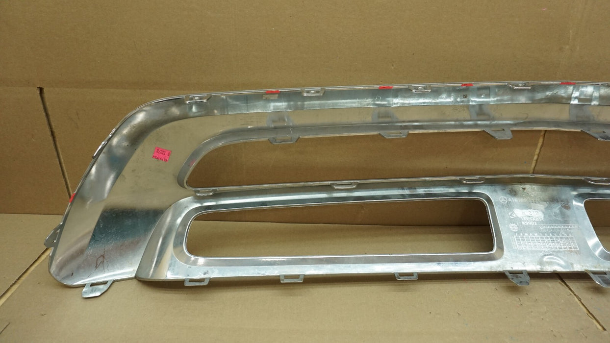 2017-2019 MERCEDES-BENZ GL X166 FRONT BUMPER FACE BAR TRIM MOLDING A1668852138