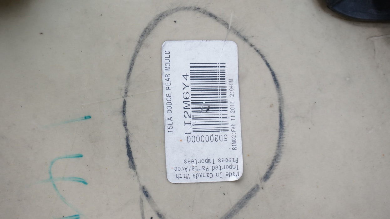 2015-2023 DODGE CHALLENGER REAR BUMPER COVER 5LM22TRMAE OEM