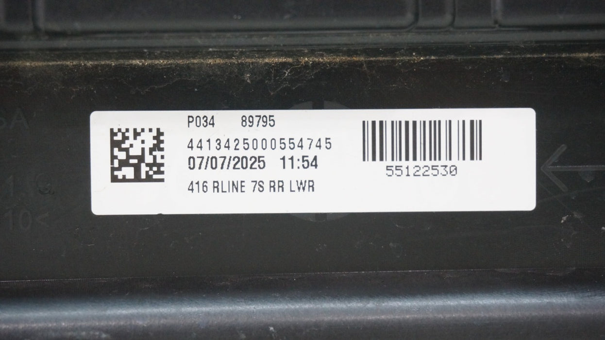 2018-2020 VOLKSWAGEN ATLAS REAR LOWER VALANCE COVER 3CN807521 OEM