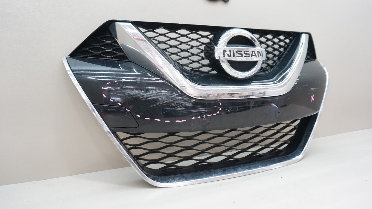 2016-2018 NISSAN MAXIMA FRONT BUMPER RADIATOR GRILLE OEM 62310 4RA0A