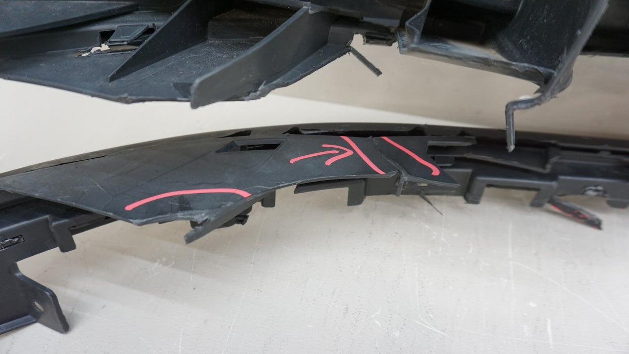 2016-2018 AUDI Q3 S-LINE REAR BUMPER COVER MAIN PANEL OEM 16 17 18 8U0.807.385