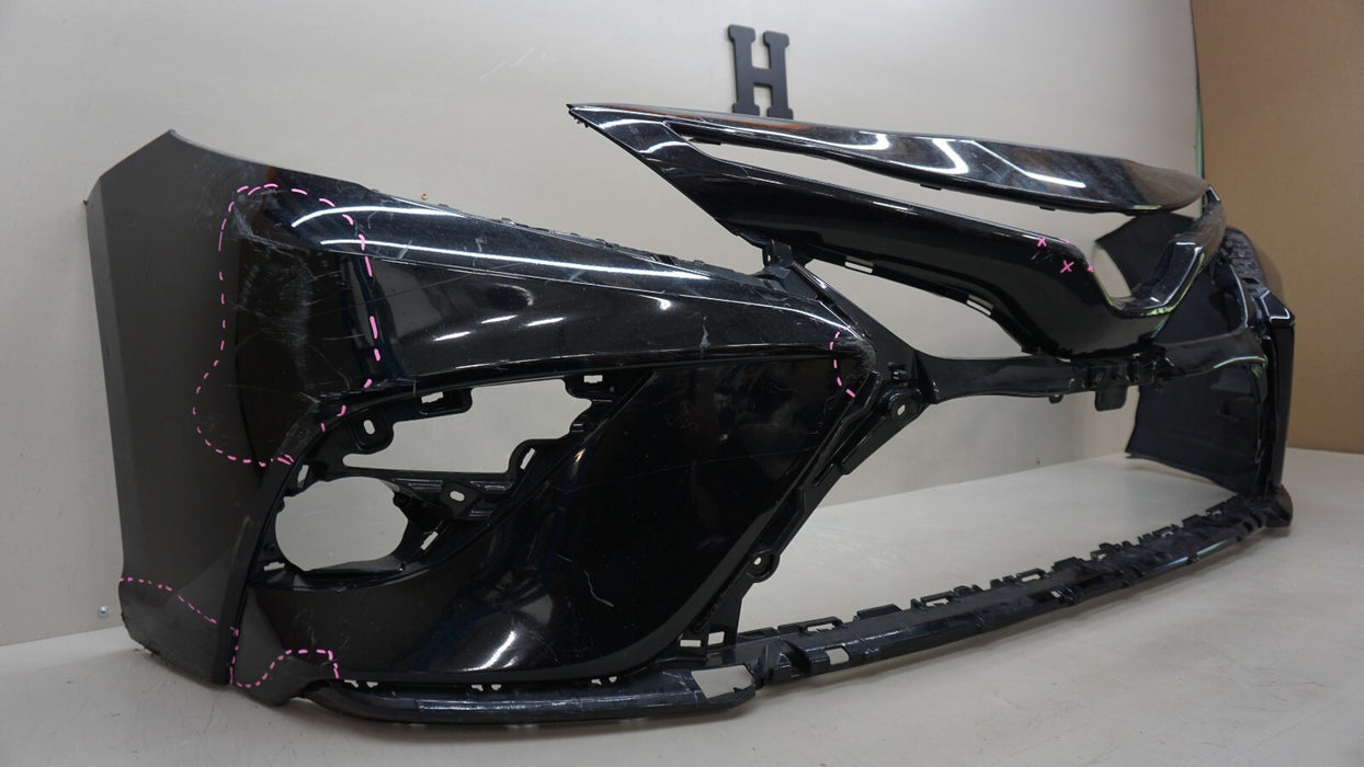 2018-2019 TOYOTA CAMRY SE XSE 4DR SEDAN FRONT BUMPER COVER PANEL OEM 52119-06E20