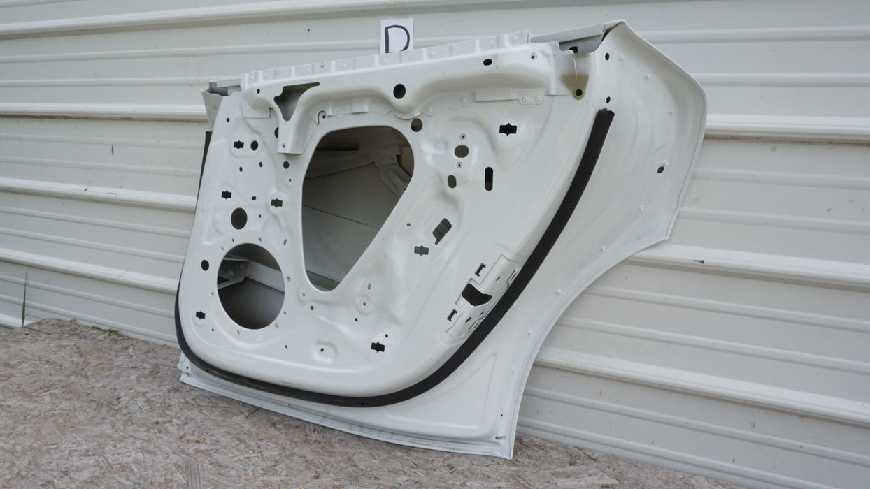2020-2021 PORSCHE TAYCAN REAR RIGHT PASSENGER SIDE DOOR SHELL PANEL OEM 20 21