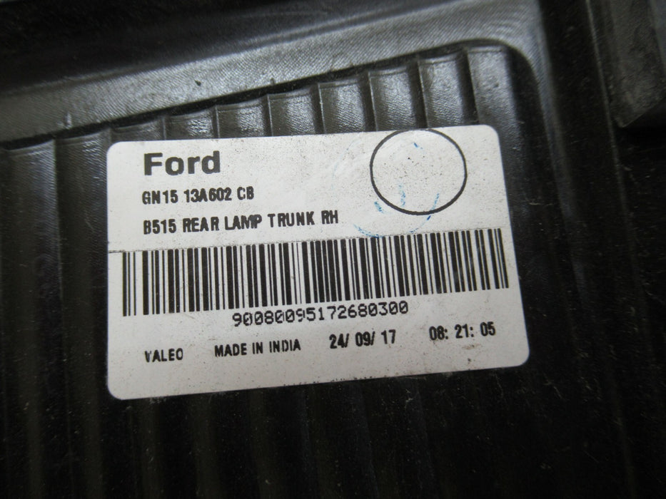 2018 -2020 FORD ECOSPORT REAR RIGHT PASSENGER SIDE TRUNK TAILLIGHT STOP LAMP OEM