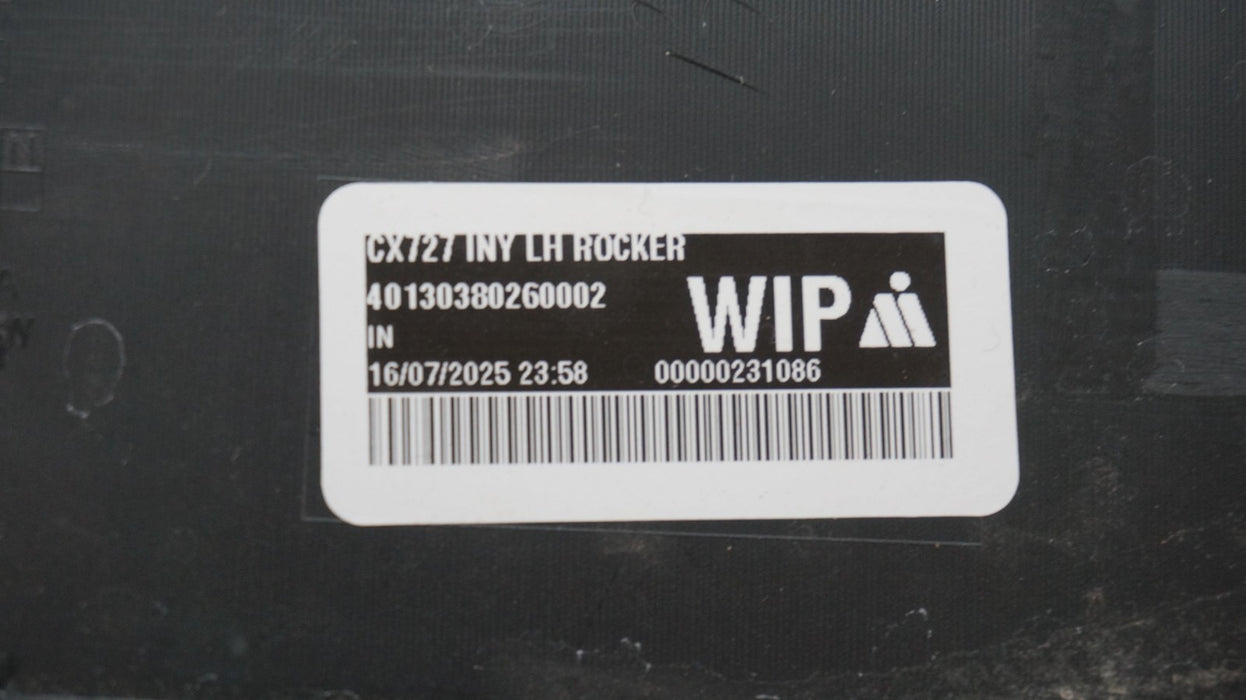 2021-2024 FORD MUSTANG MACH-E LEFT ROCKER SIDE SKIRT COVER OEM LJ8B-R10155-AAW