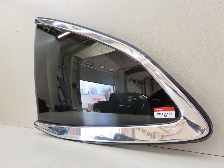 2022-2024 ACURA MDX REAR LEFT DRIVER SIDE QUARTER WINDOW GLASS OEM 73550-TYA-A01