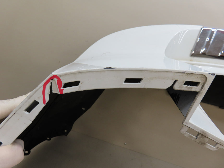 2020-2024 VOLKSWAGEN ATLAS CROSS SPORT REAR BUMPER COVER W/LOWER BUMPER OEM