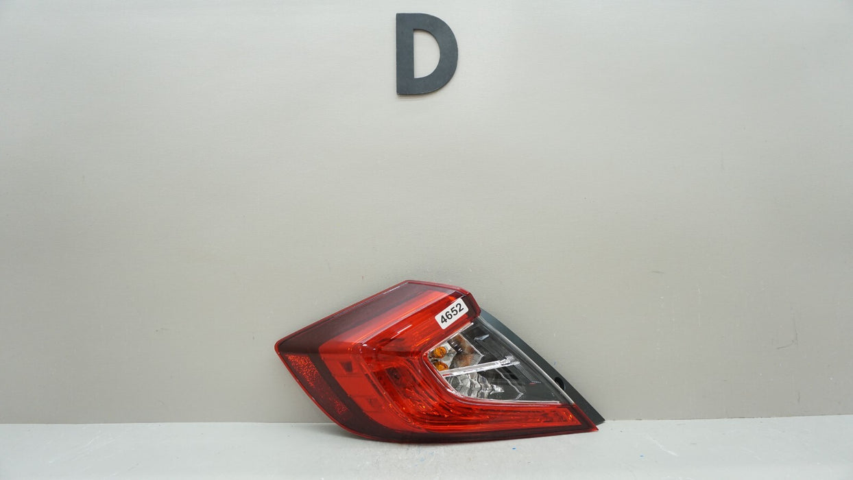 2016-2021 HONDA CIVIC SEDAN REAR LEFT DRIVERS SIDE TAIL LIGHT CAPA AFTERMARKET