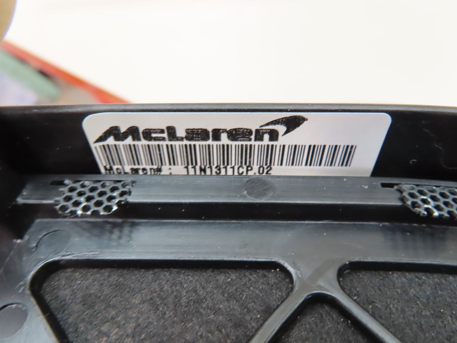 2012-2014 MCLAREN MP4-12C LEFT DOOR SPEAKER COVER MERIDIAN DSP OEM 11N1311CP