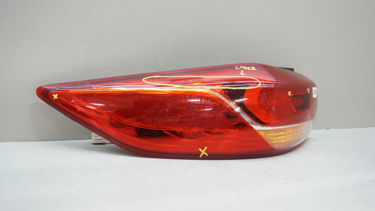 2017-2018 HYUNDAI ELANTRA SPORT REAR LEFT SIDE LED TAIL LIGHT OEM 92401-F24
