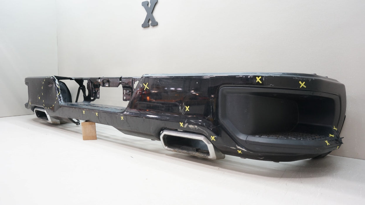 2019-2022 CHEVROLET SILVERADO GMC SIERRA 1500 REAR BUMPER W HARNESS OEM 84429050