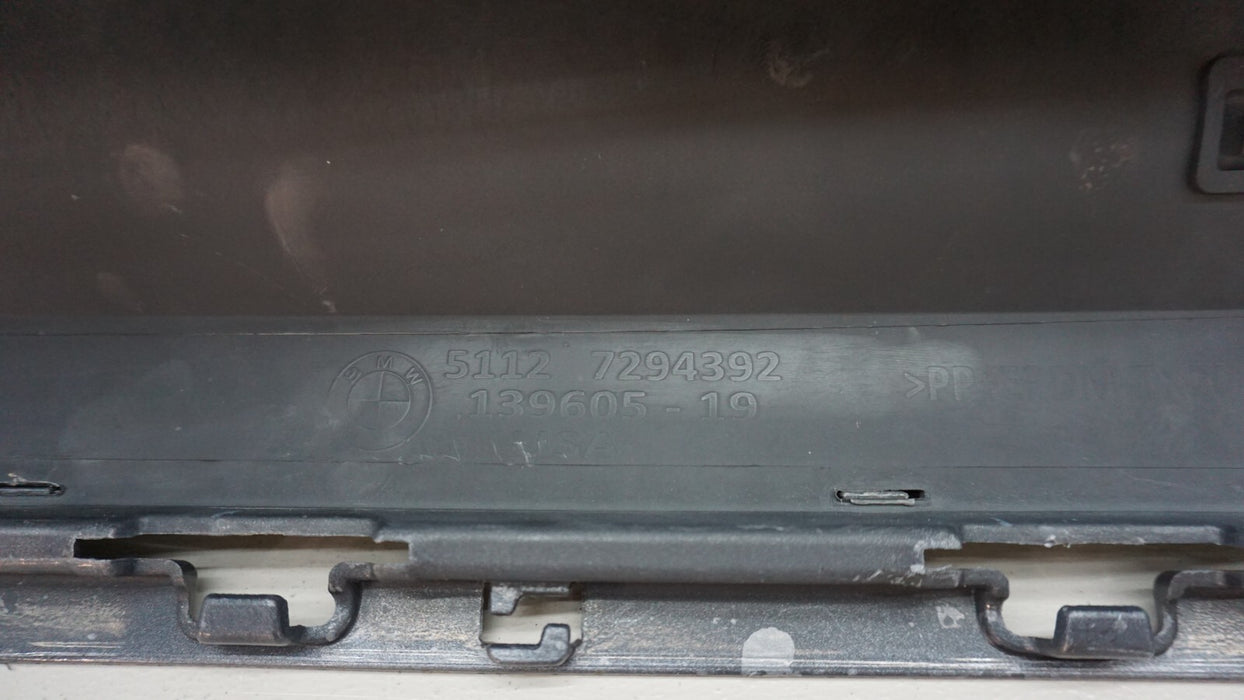 2014-2018 BMW X5 F15 REAR BUMPER COVER PANEL PLASTIC 51127294392 OEM 15 16 17