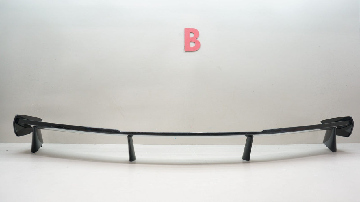 2020-2025 CHEVROLET CORVETTE C8 REAR SPOILER WING GLOSS BLACK AFTERMARKET