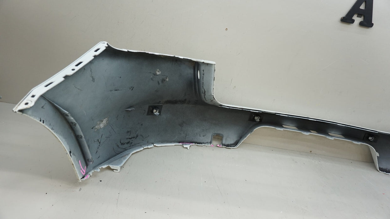 2015-2018 PORSCHE MACAN BASE S TURBO REAR BUMPER COVER PANEL W/ SENSOR HOLE OEM