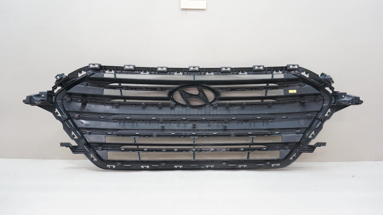 2017-2018 HYUNDAI ELANTRA FRONT BUMPER RADIATOR GRILLE OEM 86350-F3000