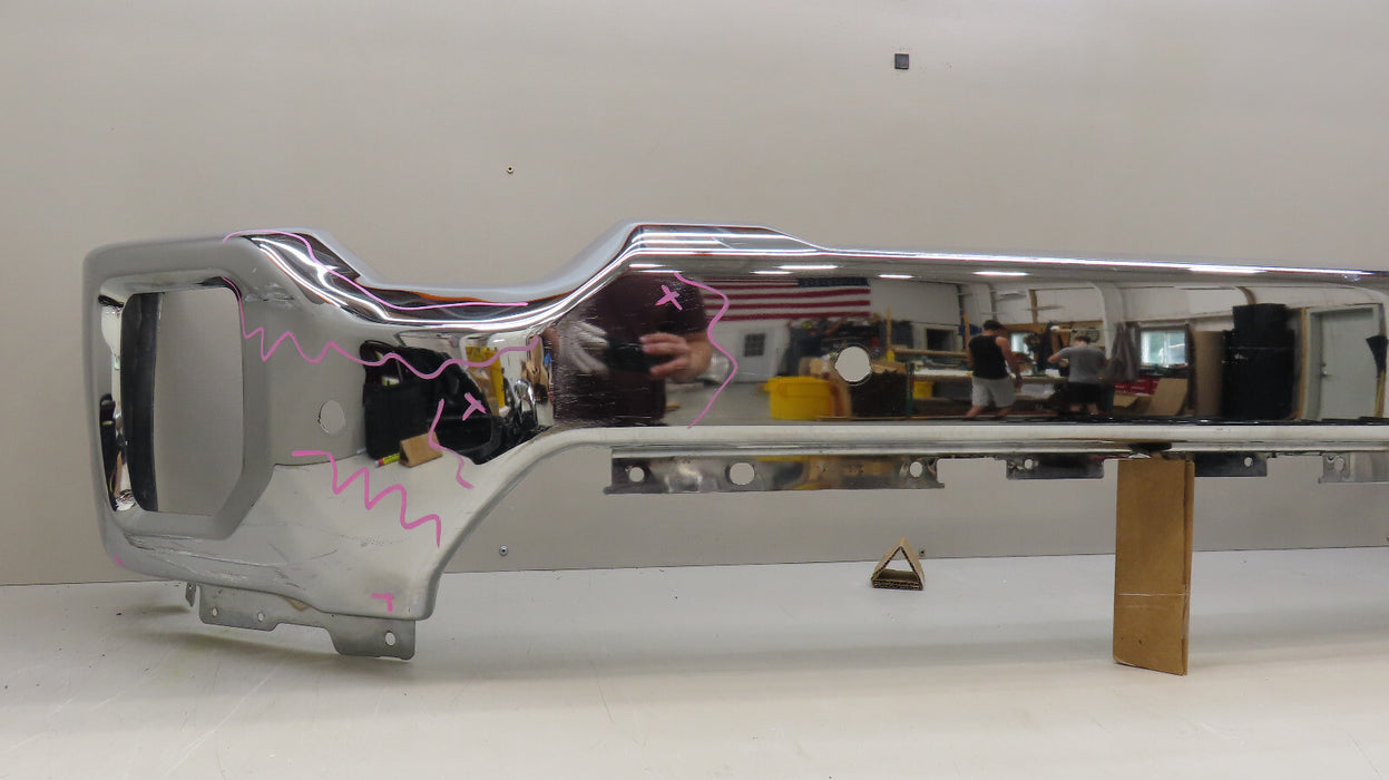 2020-2023 GMC SIERRA 2500 3500 FRONT BUMPER METAL OEM