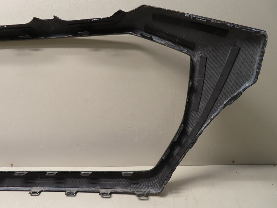 2020+ AUDI RS Q8 FRONT CARBON GRILL TRIM SURROUND 4M8.807.725.B OEM