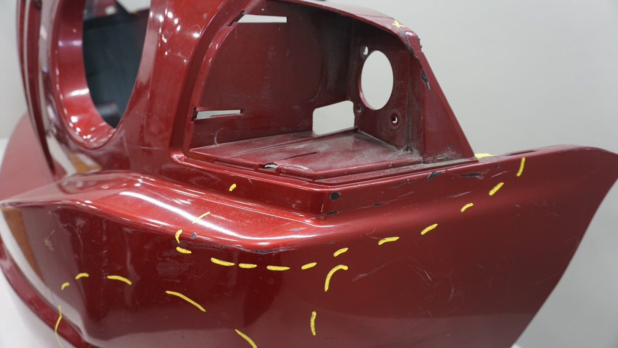 2007-2010 JEEP COMPASS FRONT BUMPER COVER RED 05116471AB OEM 07 08 09 10