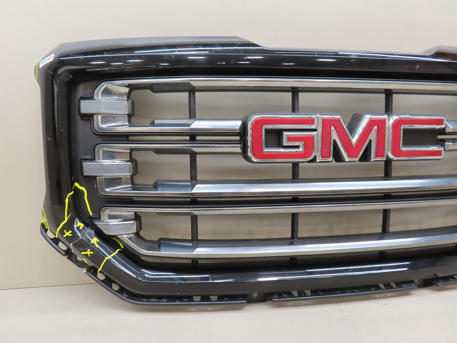 2016-2018 GMC SIERRA 1500 FRONT RADIATOR GRILL GRILLE OEM