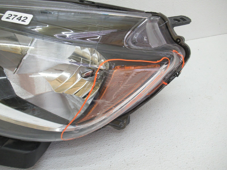 2016-2018 NISSAN SENTRA FRONT LEFT DRIVER SIDE HEADLIGHT HEAD LAMP HALOGEN OEM