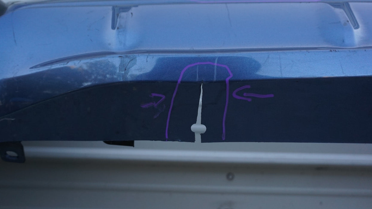 2018-2019 SUBARU CROSSTREK XV REAR BUMPER COVER PANEL PLASTIC OEM 18 19