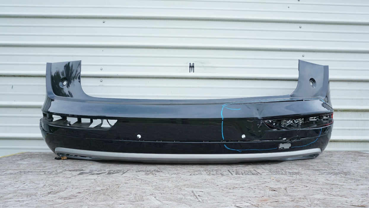 2018-2020 AUDI Q5 REAR BUMPER COVER PANEL PLASTIC W/ VALANCE 80A807527 OEM