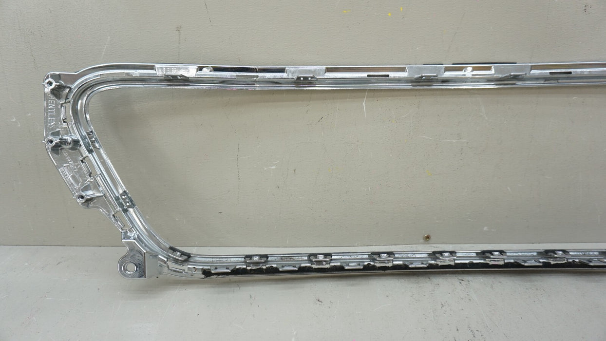 2019-2021 BENTLEY CONTINENTAL GT REAR BUMPER COVER MOLDING TRIM OEM 3SD807977