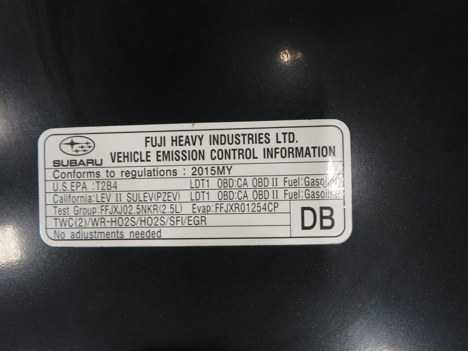 2014 2015 2016 2017 2018 SUBARU FORESTER HOOD BONNET PANEL OEM