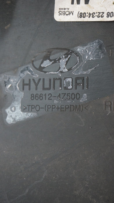 2017-2018 HYUNDAI SANTA FE SPORT REAR LOWER BUMPER COVER OEM 86612-4Z500