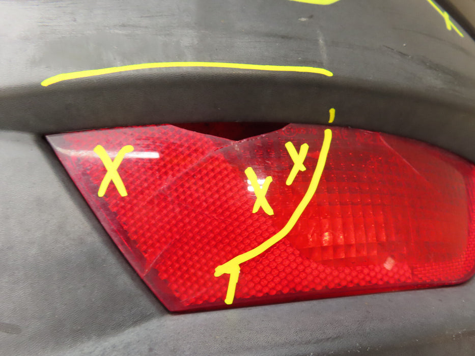 2017-2020 JAGUAR F-PACE REAR BUMPER COVER W/VALANCE OEM