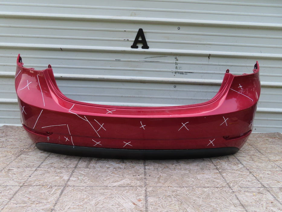 2014-2016 HYUNDAI ELANTRA REAR BUMPER COVER W/ LOWER VALANCE OEM 86612-3Y700