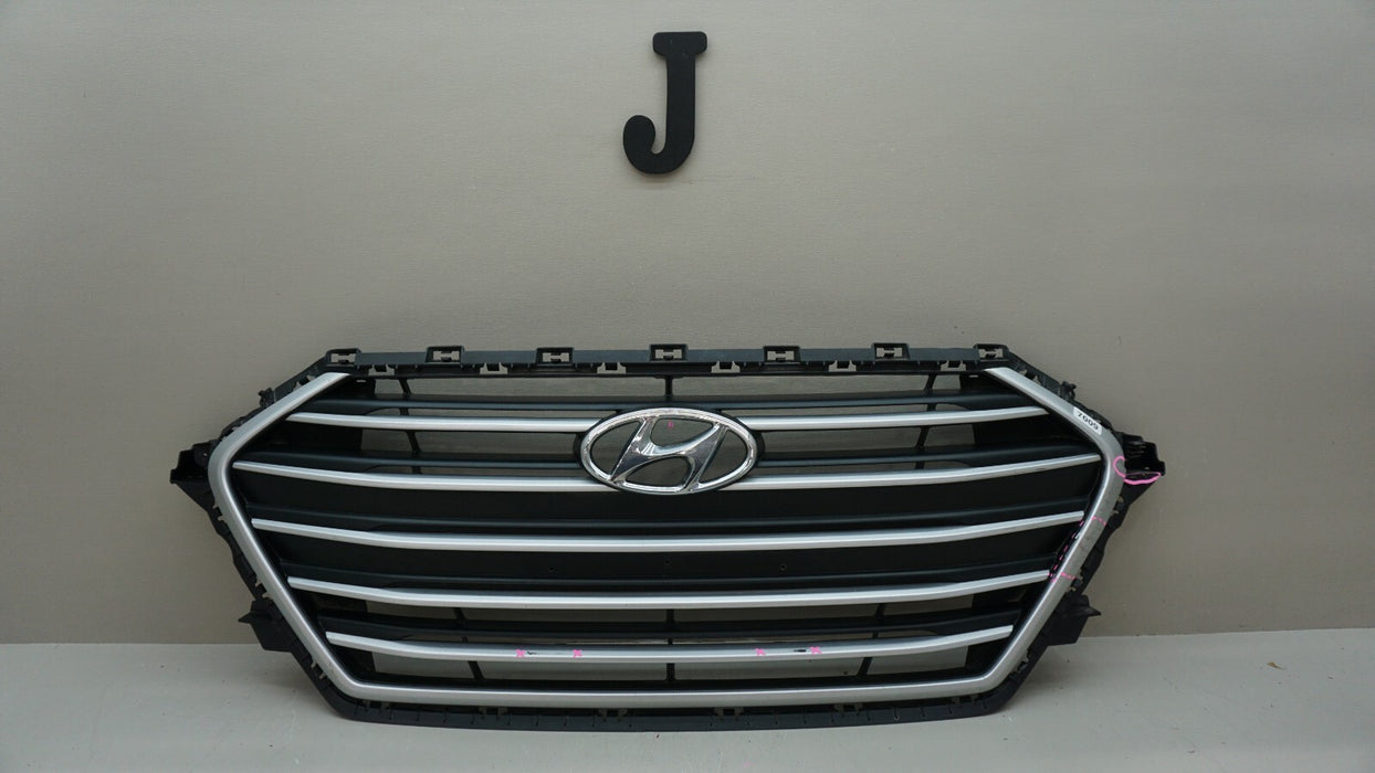 2017-2018 HYUNDAI ELANTRA FRONT UPPER MAIN GRILLE 86350-F3000 OEM