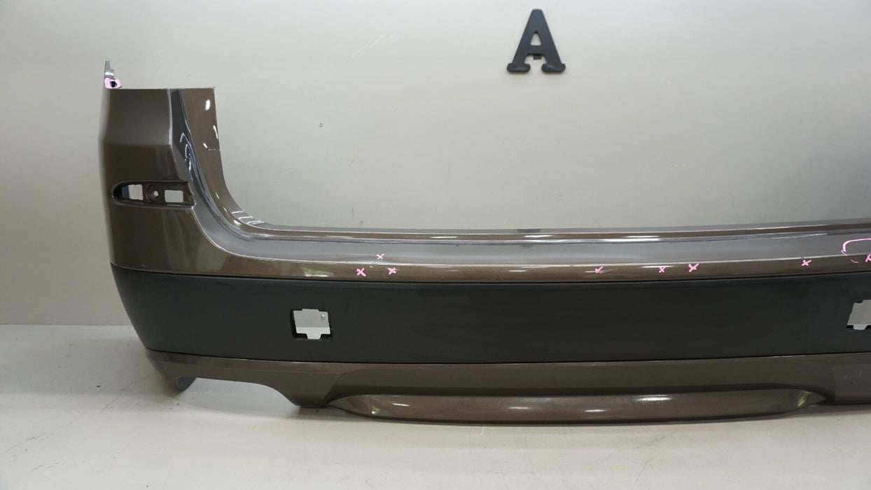 2011-2014 BMW X3 F25 REAR BUMPER COVER PANEL W/ MOLDING TRIM OEM 51127278478