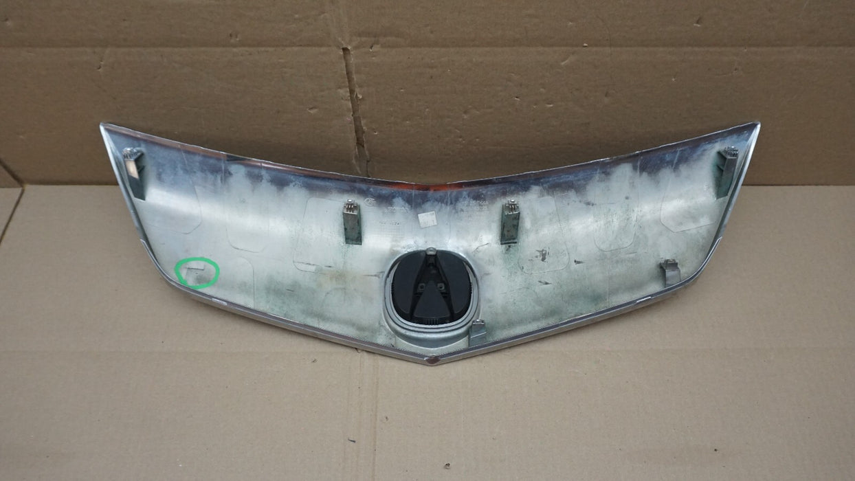 2009-2011 ACURA TL FRONT CENTER CHROME GRILLE COVER OEM