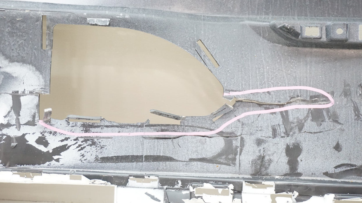 2017-2018 MERCEDES C CLASS C205 REAR BUMPER COVER PANEL OEM