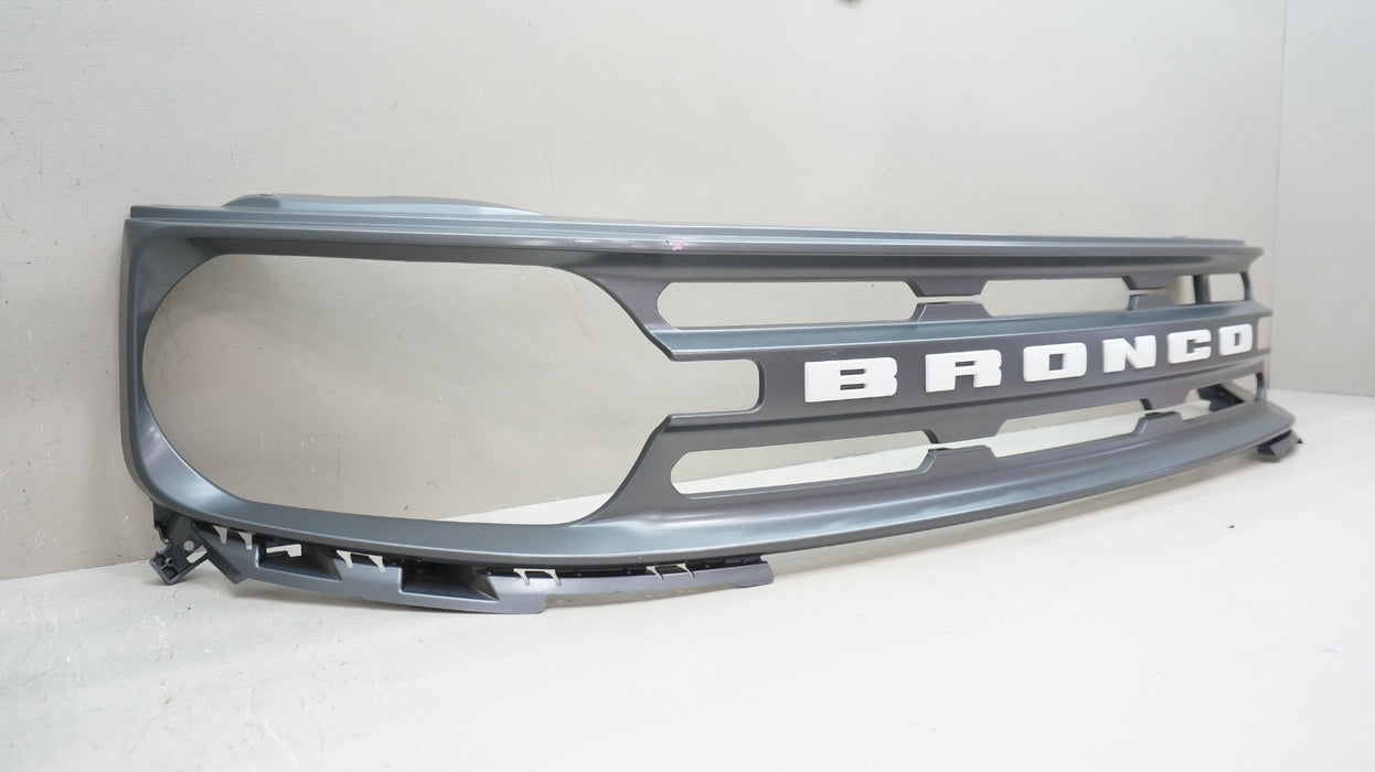 2021-2024 FORD BRONCO SPORT FRONT BUMPER RADIATOR GRILLE OEM M1PB-8200-CFW