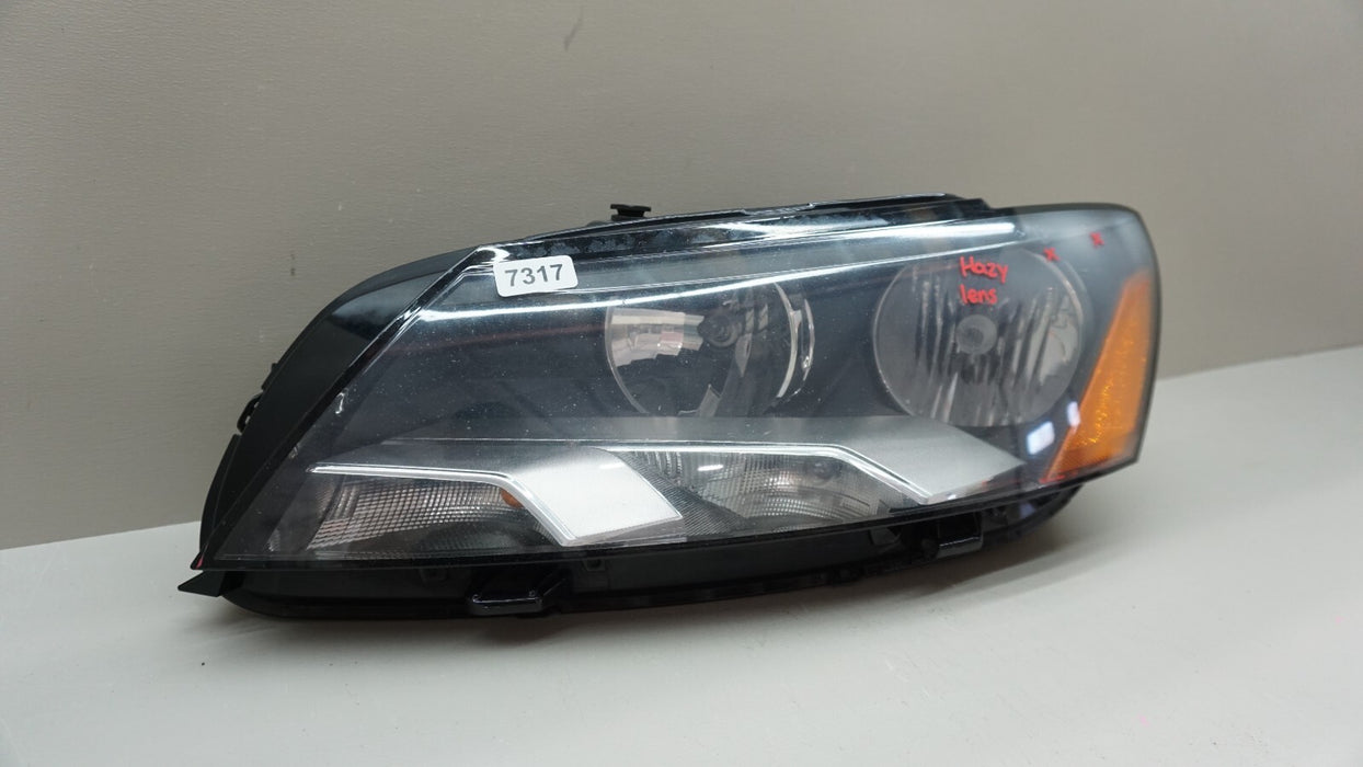 2012-2015 VOLKSWAGEN PASSAT FRONT LEFT DRIVERS SIDE HEADLIGHT OEM HALOGEN