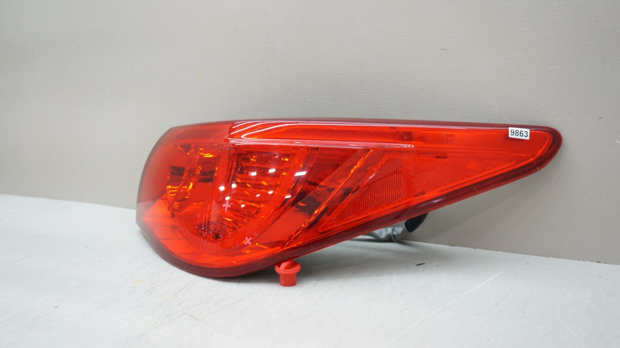 2014-2017 INFINITI Q50 REAR RIGHT PASSENGER SIDE OUTER TAIL LIGHT OEM