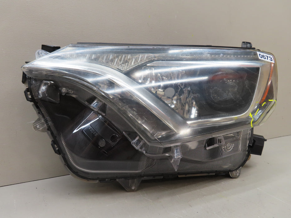 2016 2017 2018 TOYOTA RAV4 FRONT LEFT DRIVER HEADLIGHT HALOGEN OEM