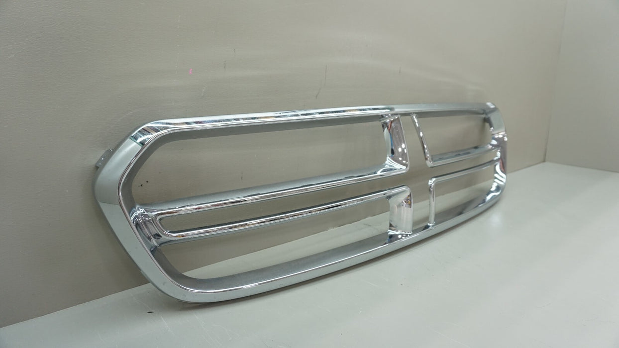 2014-2020 DODGE DURANGO FRONT CHROME GRILLE TRIM MOLDING 05113712AC OEM