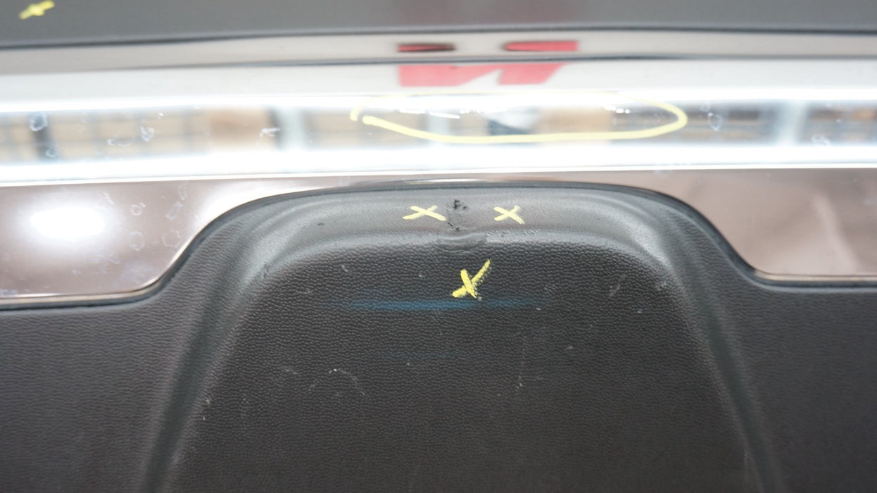 2016-2019 MERCEDES-BENZ GLC300 REAR LOWER BUMPER VALANCE PANEL OEM A2538858502